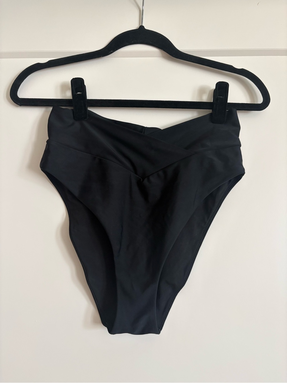 aerie High-Cut Cheeky Black Women's Swim Bottom